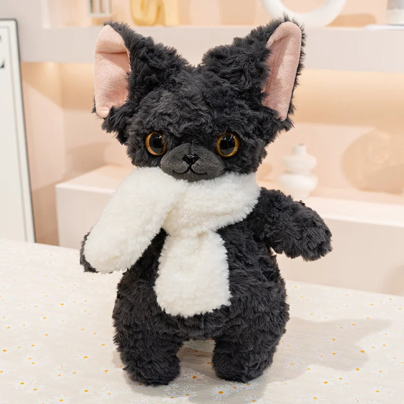 Rex Fur Scarf Kitty Plushies