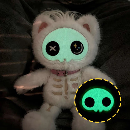 Skeleton Kitty Plushie