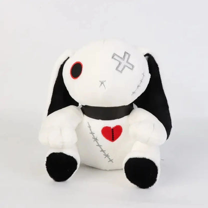 Goth Bunny Plushie Doll