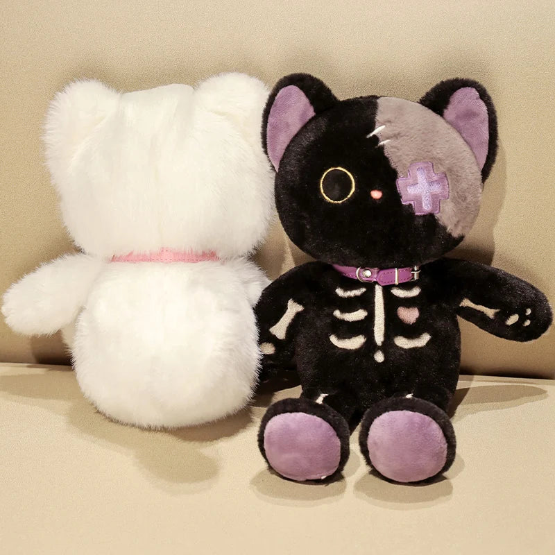Skeleton Kitty Plushie