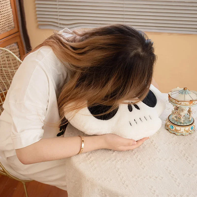 Skull and Bones Plushie Pillow