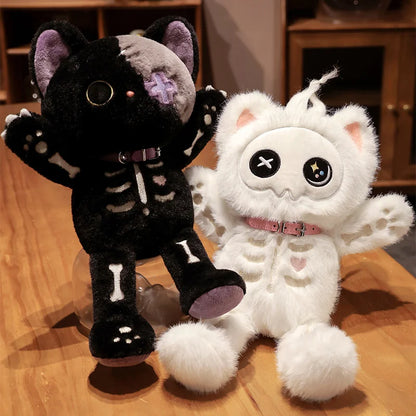 Skeleton Kitty Plushie