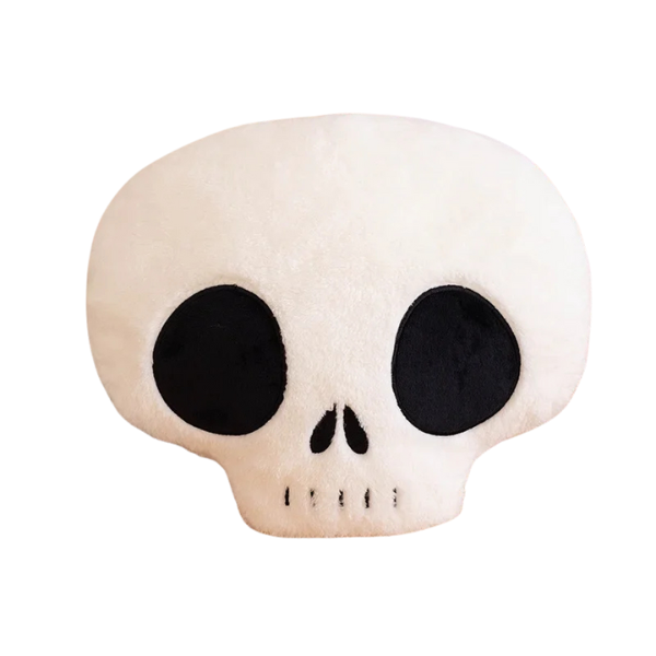 Skull and Bones Plushie Pillow