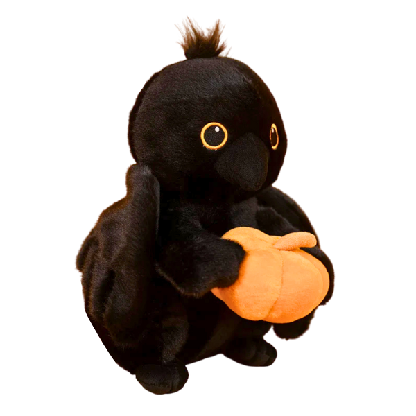 Pumpkin Crow Plushie
