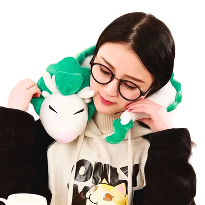 Sleepy Cartoon Dragon Plushie