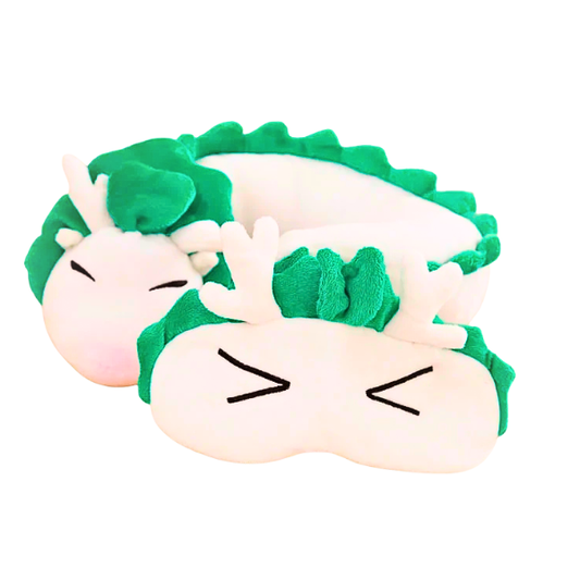 Sleepy Cartoon Dragon Plushie