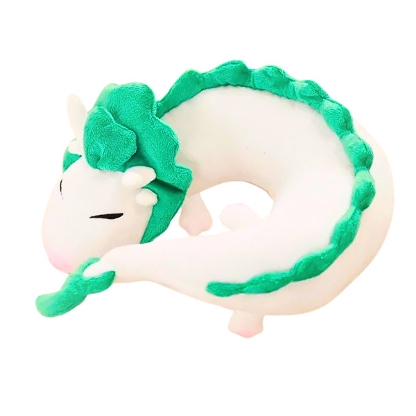 Sleepy Cartoon Dragon Plushie