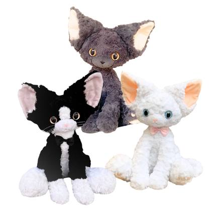 Rex Fur Cat Plushie
