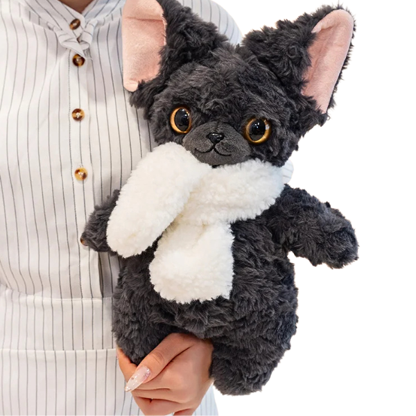 Rex Fur Scarf Kitty Plushies
